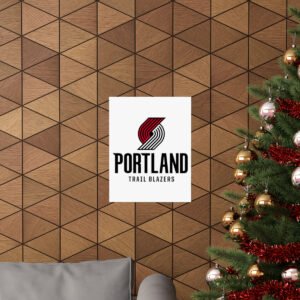 NBA Team Logos Portland Trail Blazers Painting Bedroom Living Room Wall Art Décor Matte Vertical Posters