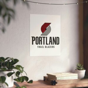 NBA Team Logos Portland Trail Blazers Painting Bedroom Living Room Wall Art Décor Matte Vertical Posters
