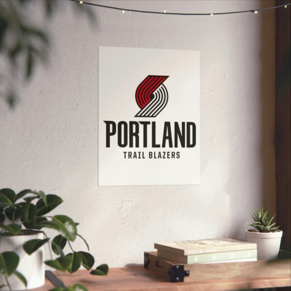 NBA Team Logos Portland Trail Blazers Painting Bedroom Living Room Wall Art Décor Matte Vertical Posters