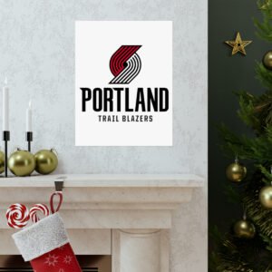 NBA Team Logos Portland Trail Blazers Painting Bedroom Living Room Wall Art Décor Matte Vertical Posters