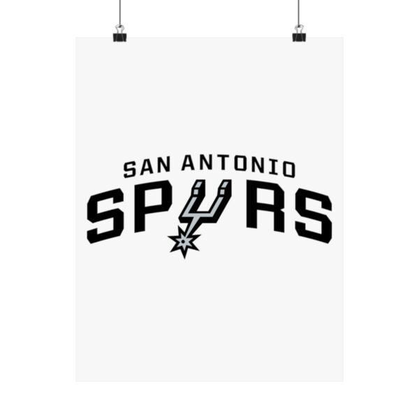 NBA Team Logos San Antonio Spurs Painting Bedroom Living Room Wall Art Décor Matte Vertical Posters