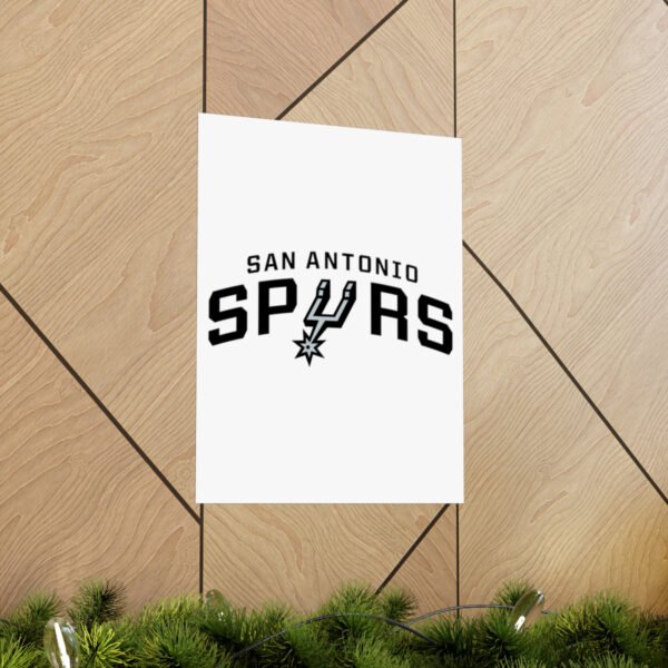NBA Team Logos San Antonio Spurs Painting Bedroom Living Room Wall Art Décor Matte Vertical Posters