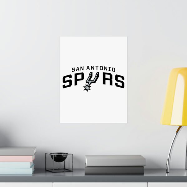 NBA Team Logos San Antonio Spurs Painting Bedroom Living Room Wall Art Décor Matte Vertical Posters