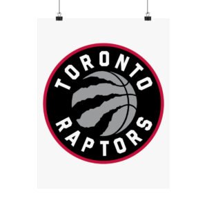 NBA Team Logos Toronto Raptors Painting Bedroom Living Room Wall Art Décor Matte Vertical Posters