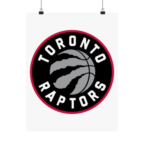 NBA Team Logos Toronto Raptors Painting Bedroom Living Room Wall Art Décor Matte Vertical Posters