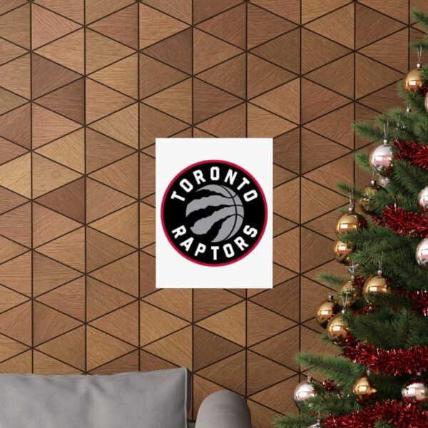NBA Team Logos Toronto Raptors Painting Bedroom Living Room Wall Art Décor Matte Vertical Posters