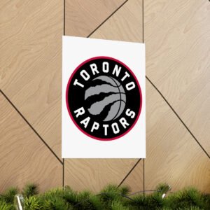 NBA Team Logos Toronto Raptors Painting Bedroom Living Room Wall Art Décor Matte Vertical Posters
