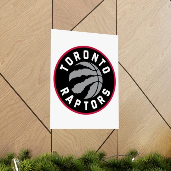 NBA Team Logos Toronto Raptors Painting Bedroom Living Room Wall Art Décor Matte Vertical Posters