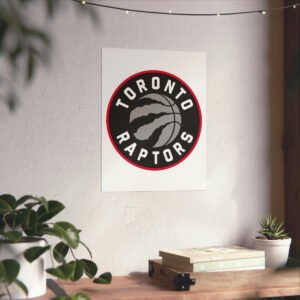 NBA Team Logos Toronto Raptors Painting Bedroom Living Room Wall Art Décor Matte Vertical Posters