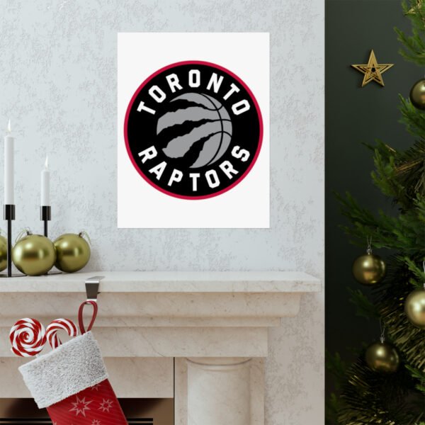 NBA Team Logos Toronto Raptors Painting Bedroom Living Room Wall Art Décor Matte Vertical Posters