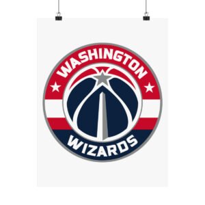 NBA Team Logos Washington Wizards Painting Bedroom Living Room Wall Art Décor Matte Vertical Posters