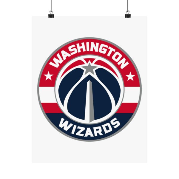 NBA Team Logos Washington Wizards Painting Bedroom Living Room Wall Art Décor Matte Vertical Posters