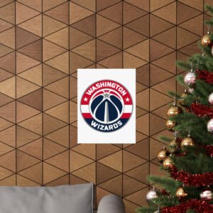 NBA Team Logos Washington Wizards Painting Bedroom Living Room Wall Art Décor Matte Vertical Posters