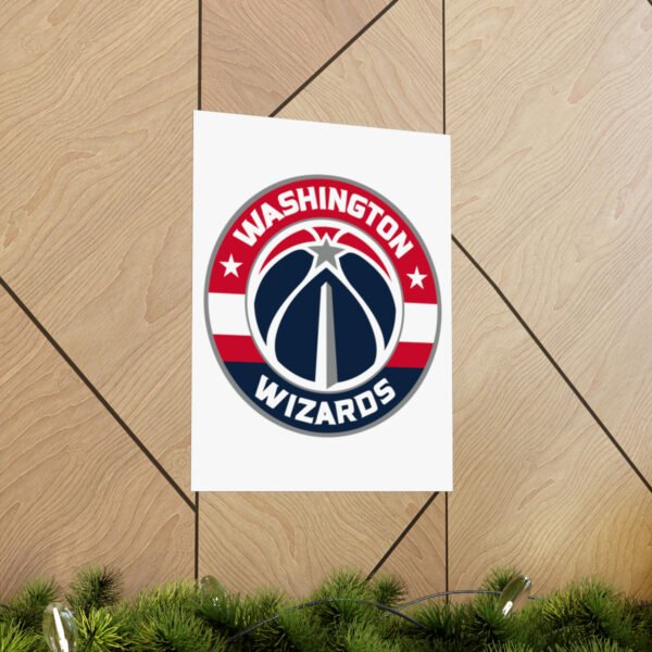 NBA Team Logos Washington Wizards Painting Bedroom Living Room Wall Art Décor Matte Vertical Posters