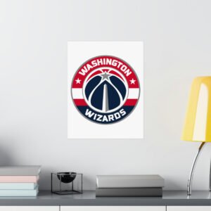 NBA Team Logos Washington Wizards Painting Bedroom Living Room Wall Art Décor Matte Vertical Posters