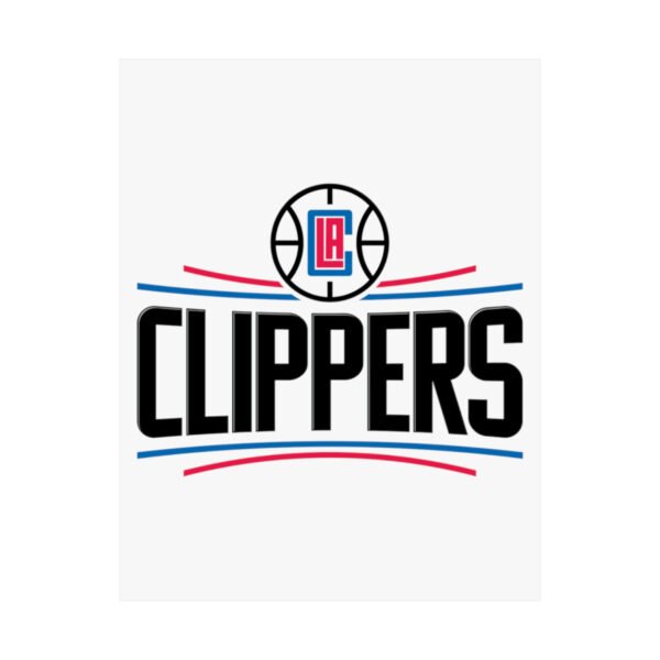 NBA Team Logos LA Clippers Painting Bedroom Living Room Wall Art Décor Matte Vertical Posters