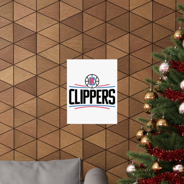 NBA Team Logos LA Clippers Painting Bedroom Living Room Wall Art Décor Matte Vertical Posters