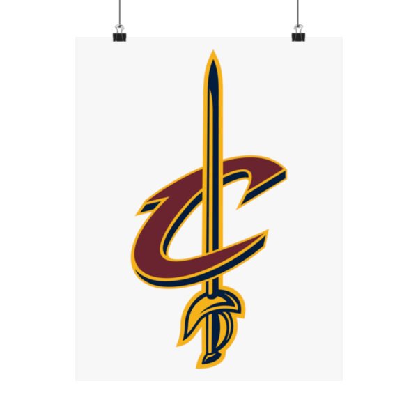 NBA Team Logos Cleveland Cavaliers Painting Bedroom Living Room Wall Art Décor Matte Vertical Posters