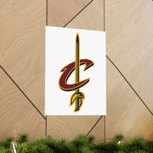 NBA Team Logos Cleveland Cavaliers Painting Bedroom Living Room Wall Art Décor Matte Vertical Posters