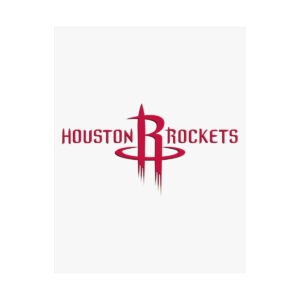 NBA Team Logos Houston Rockets Painting Bedroom Living Room Wall Art Décor Matte Vertical Posters