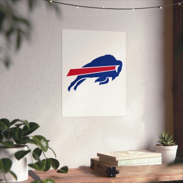 NFL Team Logos Buffalo Bills Painting Bedroom Living Room Wall Art Décor Matte Vertical Posters