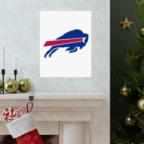 NFL Team Logos Buffalo Bills Painting Bedroom Living Room Wall Art Décor Matte Vertical Posters
