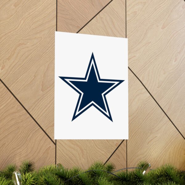 NFL Team Logos Dallas Cowboys Painting Bedroom Living Room Wall Art Décor Matte Vertical Posters