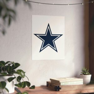 NFL Team Logos Dallas Cowboys Painting Bedroom Living Room Wall Art Décor Matte Vertical Posters