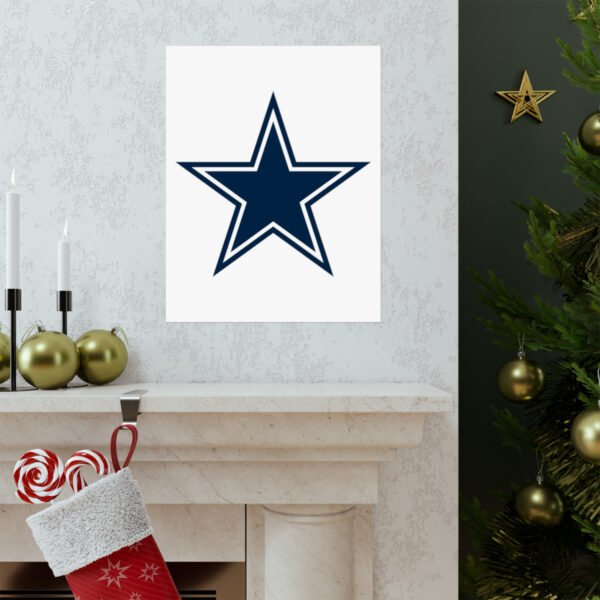 NFL Team Logos Dallas Cowboys Painting Bedroom Living Room Wall Art Décor Matte Vertical Posters