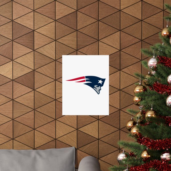 NFL Team Logos New England Patriots Painting Bedroom Living Room Wall Art Décor Matte Vertical Posters