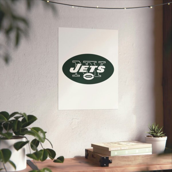 NFL Team Logos New York Jets Painting Bedroom Living Room Wall Art Décor Matte Vertical Posters