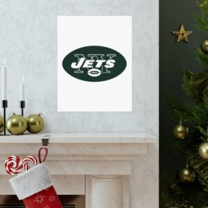 NFL Team Logos New York Jets Painting Bedroom Living Room Wall Art Décor Matte Vertical Posters