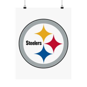 NFL Team Logos Pittsburgh Steelers Painting Bedroom Living Room Wall Art Décor Matte Vertical Posters