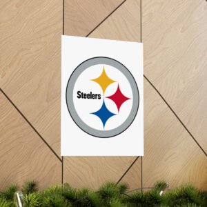 NFL Team Logos Pittsburgh Steelers Painting Bedroom Living Room Wall Art Décor Matte Vertical Posters