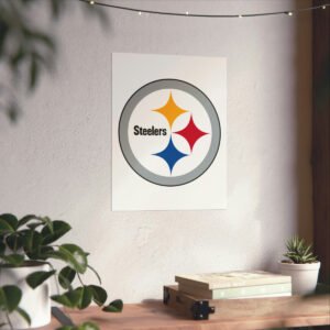 NFL Team Logos Pittsburgh Steelers Painting Bedroom Living Room Wall Art Décor Matte Vertical Posters