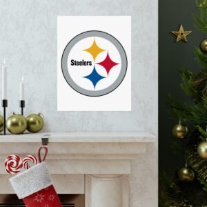 NFL Team Logos Pittsburgh Steelers Painting Bedroom Living Room Wall Art Décor Matte Vertical Posters
