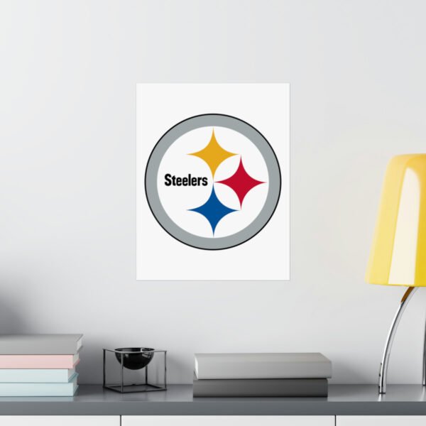 NFL Team Logos Pittsburgh Steelers Painting Bedroom Living Room Wall Art Décor Matte Vertical Posters