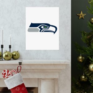 NFL Team Logos Seattle Seahawks Painting Bedroom Living Room Wall Art Décor Matte Vertical Posters