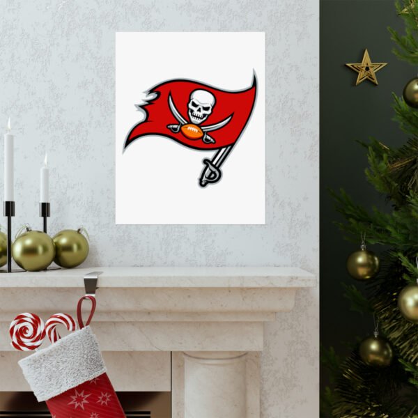 NFL Team Logos Tampa Bay Buccaneers Painting Bedroom Living Room Wall Art Décor Matte Vertical Posters