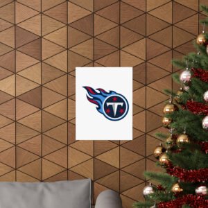 NFL Team Logos Tennessee Titans Painting Bedroom Living Room Wall Art Décor Matte Vertical Posters
