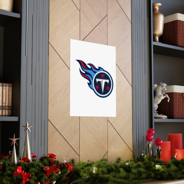 NFL Team Logos Tennessee Titans Painting Bedroom Living Room Wall Art Décor Matte Vertical Posters