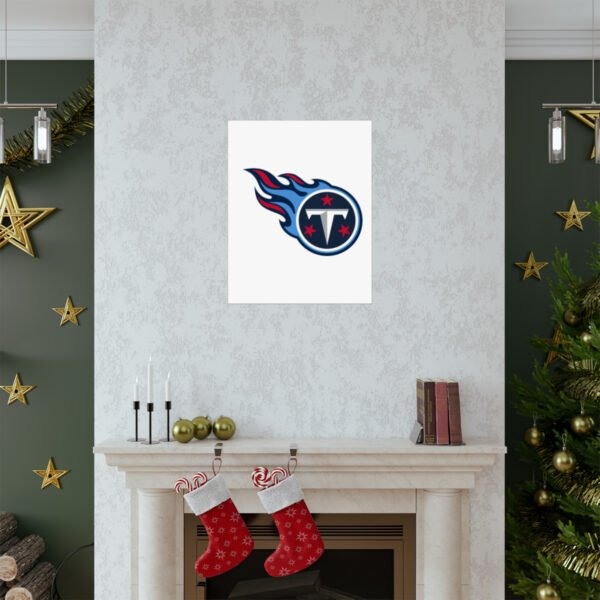 NFL Team Logos Tennessee Titans Painting Bedroom Living Room Wall Art Décor Matte Vertical Posters