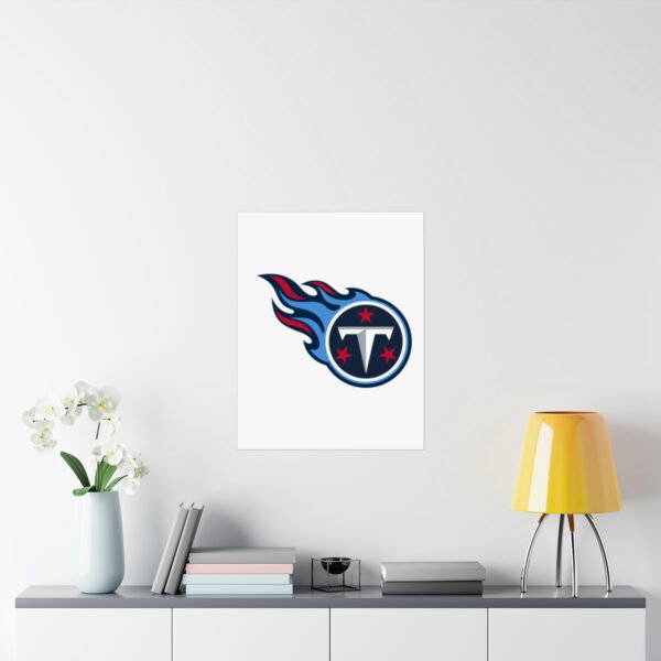 NFL Team Logos Tennessee Titans Painting Bedroom Living Room Wall Art Décor Matte Vertical Posters