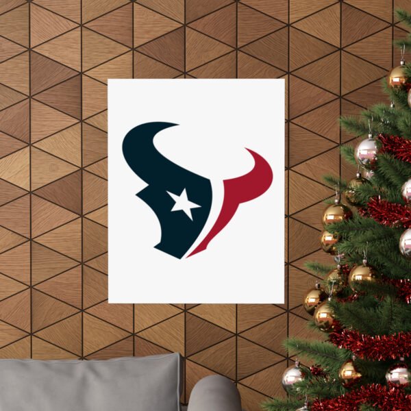 NFL Team Logos Houston Texans Painting Bedroom Living Room Wall Art Décor Matte Vertical Posters