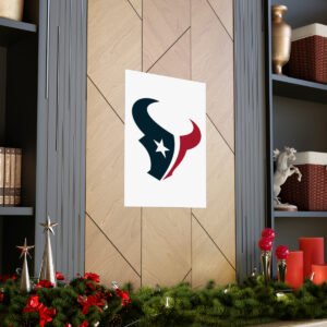 NFL Team Logos Houston Texans Painting Bedroom Living Room Wall Art Décor Matte Vertical Posters