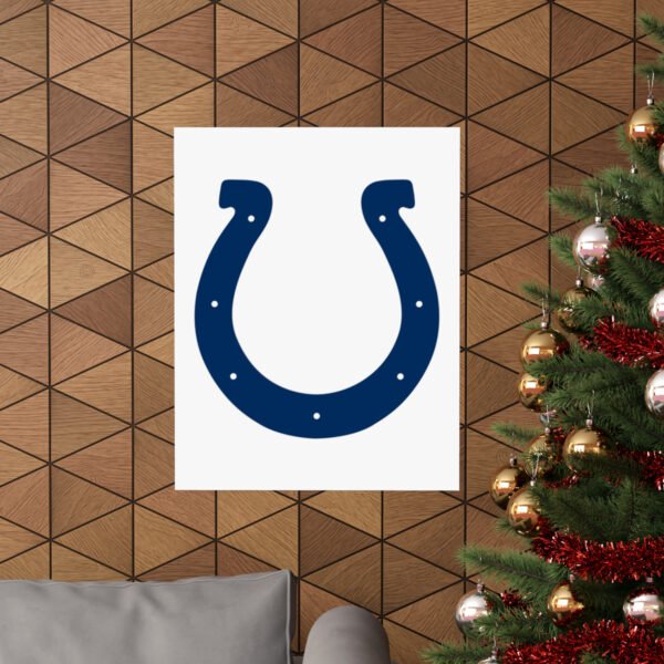 NFL Team Logos Indianapolis Colts Painting Bedroom Living Room Wall Art Décor Matte Vertical Posters