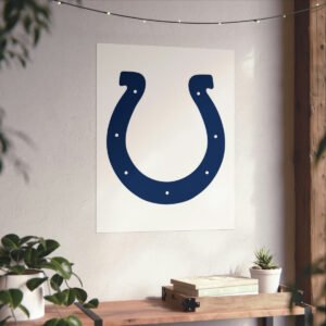 NFL Team Logos Indianapolis Colts Painting Bedroom Living Room Wall Art Décor Matte Vertical Posters