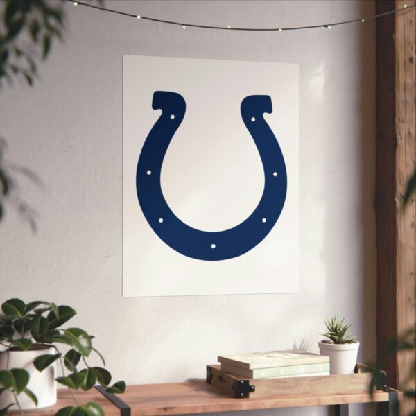 NFL Team Logos Indianapolis Colts Painting Bedroom Living Room Wall Art Décor Matte Vertical Posters