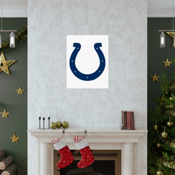 NFL Team Logos Indianapolis Colts Painting Bedroom Living Room Wall Art Décor Matte Vertical Posters