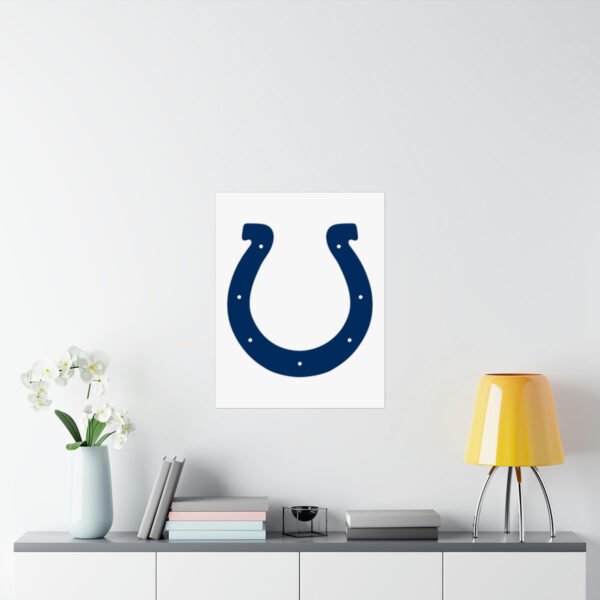 NFL Team Logos Indianapolis Colts Painting Bedroom Living Room Wall Art Décor Matte Vertical Posters